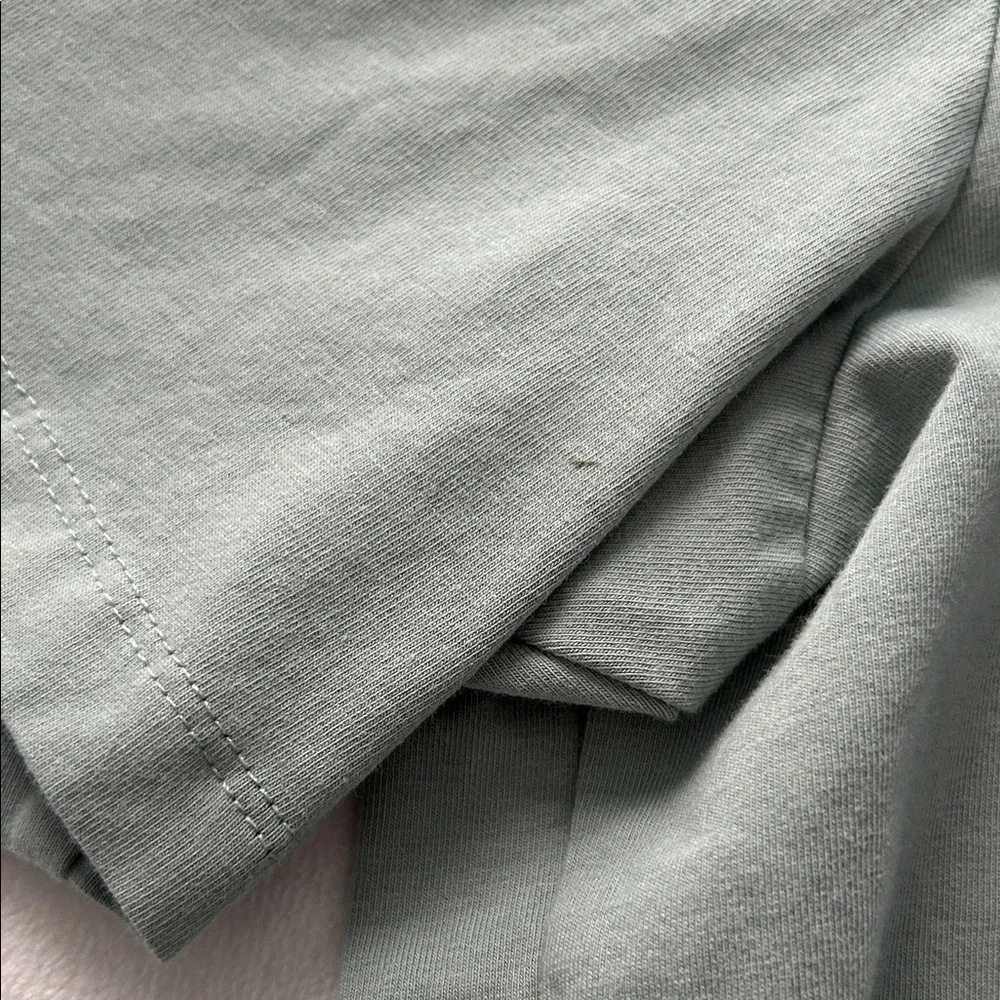 H&M Men's Polo Shirt - Soft Sage - Picture 5 of 6